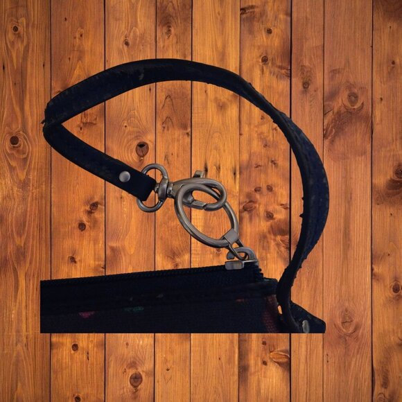 FOSSIL Confetti Polka Dot Wristlet Coated Canvas Card Wallet Colorful Logo - Picture 4 of 6